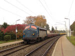 V170 1131 am 27.10.2004 mit einem Schwellenzug in Mnsbach, Luxembourg